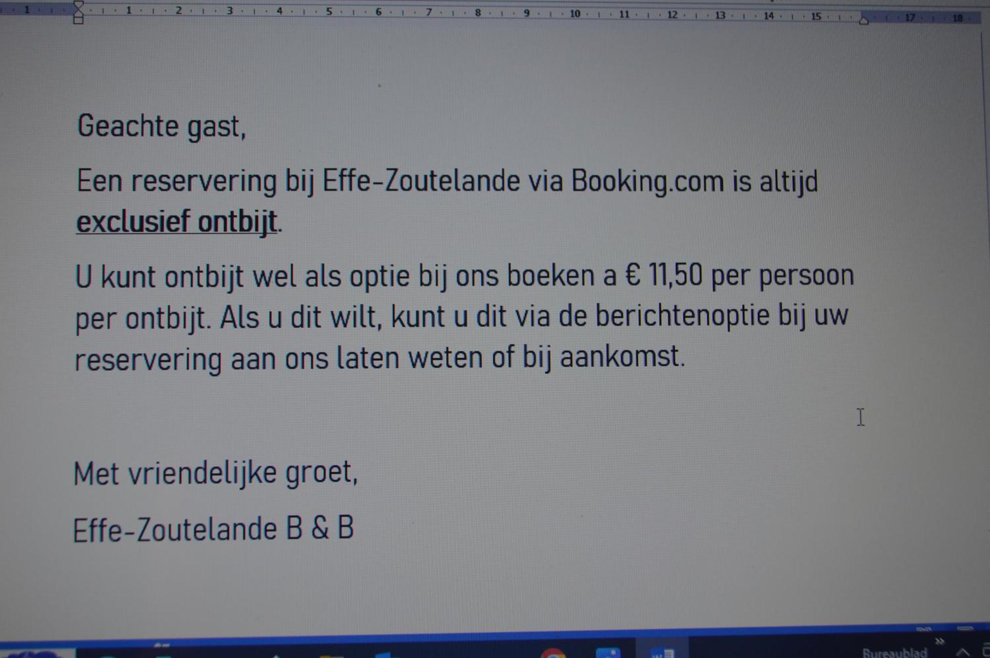 Effe-Zoutelande B&B Extérieur photo